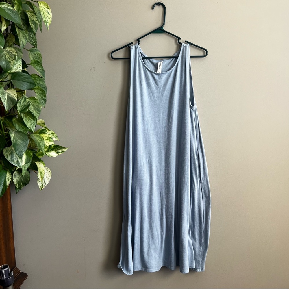 Light Blue Sleeveless Dress
